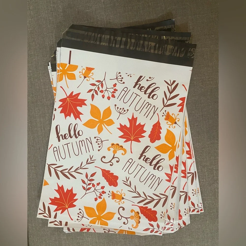 Hello Autumn Polymailers (20) 10 x 13